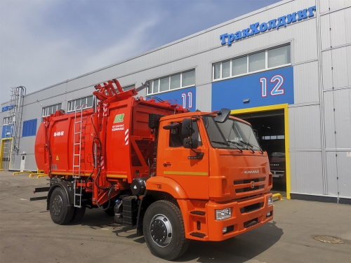 Мусоровоз с боковой загрузкой КО-440-8К на шасси КАМАЗ 53605 (ЕВРО 5) новый