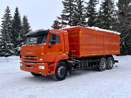 Бортовой - зерновоз КАМАЗ 68901G-3094-48 на шасси 65115 ЕВРО-5 (новый)
