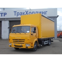 Автомобиль со шторно-бортовой платформой на базе шасси КАМАЗ 4308-3083-28