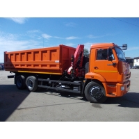 Самосвал КАМАЗ 65115 с КМУ FASSI F65B.0.22 (ЕВРО 5) новый