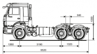 Седельный тягач КАМАЗ 65116-6010-48 (ЕВРО 5) новый