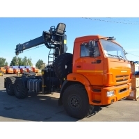 Седельный тягач КАМАЗ 43118 с КМУ HIAB 190TM-6 (ЕВРО 5) новый