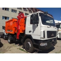 Мусоровоз с боковой загрузкой МК-3552-03 на шасси МАЗ 534025 или 534026 или 5340С2 (ЕВРО 5) новый