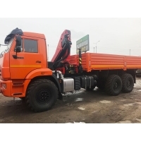 Бортовой КАМАЗ 43118 с КМУ Palfinger INMAN IM 150N (ЕВРО 5) новый