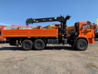 Бортовой КАМАЗ 43118 с КМУ HIAB 160 TM-6 (ЕВРО 5) новый