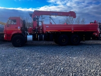 Бортовой КАМАЗ 43118 с КМУ Kanglim KS2056H (ЕВРО 5) новый