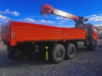 Бортовой КАМАЗ 43118 с КМУ Kanglim KS2056H (ЕВРО 5) новый