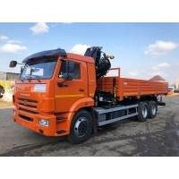 Бортовой КАМАЗ 65115 с КМУ HIAB X-CL 16B-2 (ЕВРО 5) новый