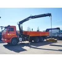 Бортовой КАМАЗ 65115 с КМУ HIAB X-CL 16B-2 (ЕВРО 5) новый