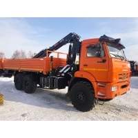 Бортовой КАМАЗ 43118 с КМУ HIAB X-CL 16B-3 (ЕВРО 5) новый