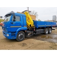 Бортовой КАМАЗ 65117 с КМУ HYVA HB230 E2 (ЕВРО 5) новый