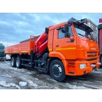 Бортовой КАМАЗ 65115 с КМУ Palfinger PK23500A (ЕВРО 5) новый