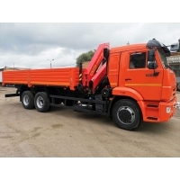 Бортовой КАМАЗ 65115 с КМУ Palfinger INMAN IM 150N (ЕВРО 5) новый