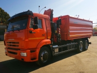 Самосвал КАМАЗ 65115 с КМУ FASSI F155A.0.22