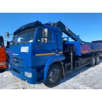 Бортовой КАМАЗ 65117 с КМУ HIAB 190TM-6 (ЕВРО 5) новый