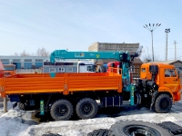 Бортовой КАМАЗ 43118 с КМУ HKTC HLC-7016 (ЕВРО 5) новый