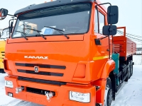 Бортовой КАМАЗ 65115 с КМУ HKTC HLC-7016 (ЕВРО 5) новый