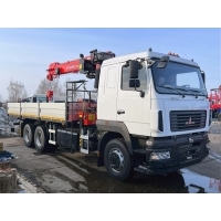 Бортовой автомобиль МАЗ 631226 с КМУ Kanglim KS1256G-II TOP (ЕВРО 5) новый