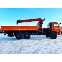 Бортовой КАМАЗ 43118 с КМУ Horyong HRS206 (ЕВРО 5) новый