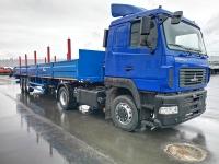 Полуприцеп бортовой ЧМЗАП 9906.4 П34-01 (с кониками и фитингами) новый