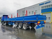 Полуприцеп бортовой ЧМЗАП 9906.4 П34-01 (с кониками и фитингами) новый