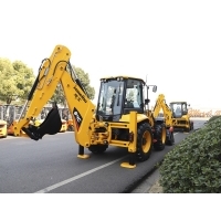 Экскаватор-погрузчик Lonking 84C (CARRARO) равноколесный