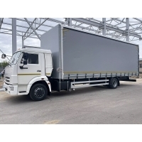 Тентованный (шторно-бортовой) еврофургон 4388-010-69 на шасси КАМАЗ 4308 длина борта 8500 мм (54 м3) (ЕВРО 5) новый 