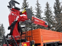 Бортовой КАМАЗ 6591-38091-50 с КМУ Palfinger INMAN IT-150 на шасси 43118 (ЕВРО 5) новый