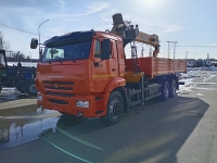 Бортовой КАМАЗ 65117 с КМУ XCMG SQS 200-6 (ЕВРО 5) новый