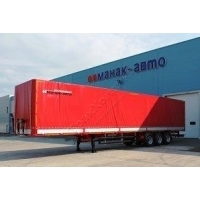 Тентованный шторный 16,5 м. полуприцеп МАНАК-АВТО 946832 (внутренний объем 114 кв.м.)