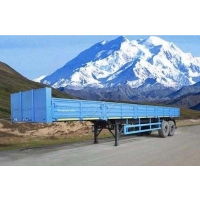 Полуприцеп бортовой СЗАП-9327 повышенной проходимости