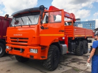 Бортовой КАМАЗ 43118 с КМУ Kanglim KS1256G-II TOP (ЕВРО 5) новый