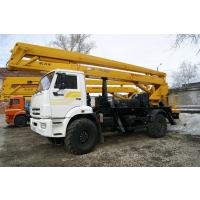 Автогидроподъёмник ВС-22.06 на шасси КАМАЗ-43502