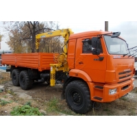 КАМАЗ бортовой 43118 с КМУ Soosan SCS 513 (ЕВРО 5) новый