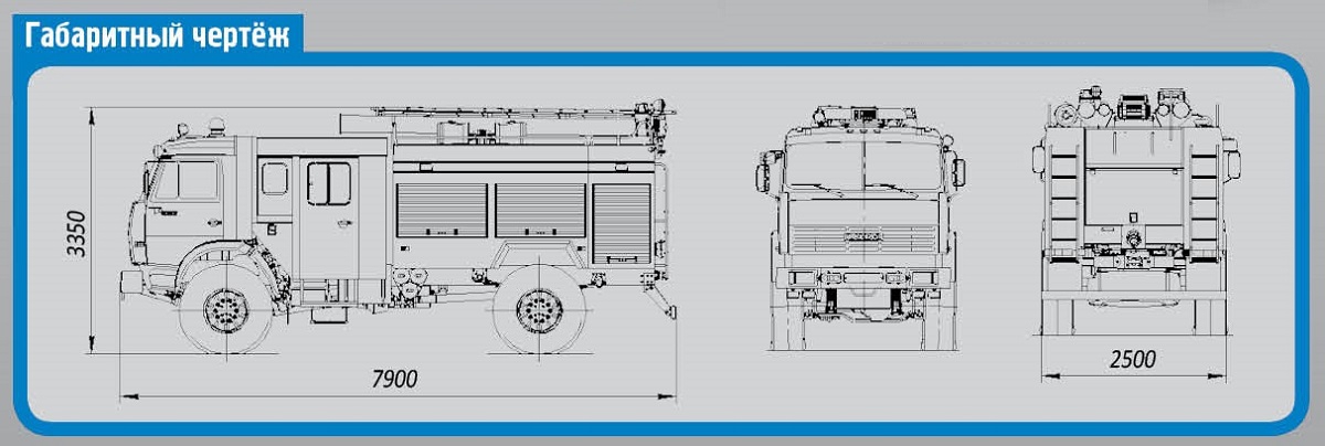 Камаз 4326 чертеж