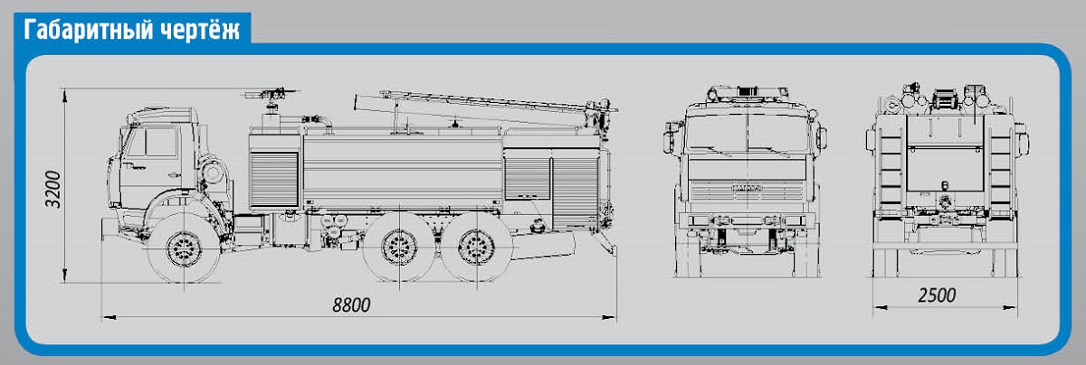 Камаз 43118 длина. КАМАЗ 43118 АЦ 9-40. КАМАЗ 43118 ширина колеса АЦ 8.0. Габариты пожарной машины КАМАЗ. Габариты пожарного КАМАЗА.